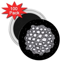Strange Planet 2 25  Magnets (100 Pack)  by jumpercat