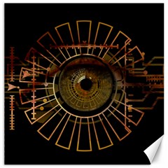 Eye Technology Canvas 12  X 12   by BangZart