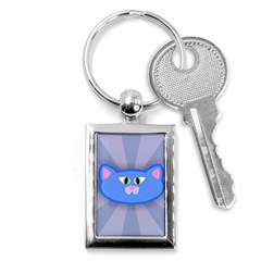 Advertise Animal Boarding Cat Key Chains (rectangle)  by Celenk