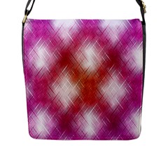 Background Texture Pattern 3d Flap Messenger Bag (l)  by Celenk