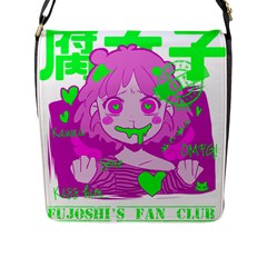 Fujoshi Flap Messenger Bag (l)  by psychodeliciashop