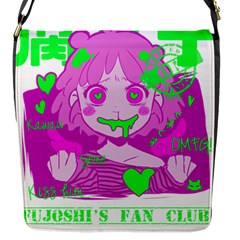 Fujoshi Flap Messenger Bag (s) by psychodeliciashop