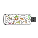 Desktop Pattern Art Graphic Design Portable USB Flash (One Side) Front