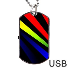 Graphic Design Computer Graphics Dog Tag Usb Flash (one Side) by Celenk