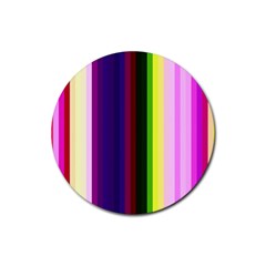 Abstract Background Pattern Textile 2 Rubber Round Coaster (4 Pack)  by Celenk