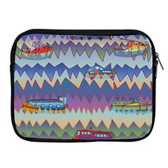 Zig Zag Boats Apple Ipad 2/3/4 Zipper Cases by CosmicEsoteric