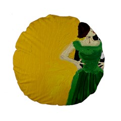 After Nine By Julie Grimshaw 2017 Standard 15  Premium Round Cushions by JULIEGRIMSHAWARTS
