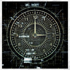 Time Machine Science Fiction Future Canvas 16  X 16   by Celenk