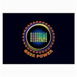 Geek Power Large Glasses Cloth (2-Side) Front