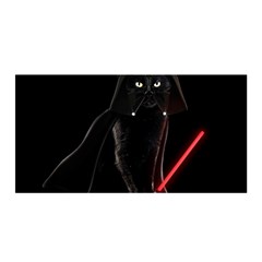 Darth Vader Cat Satin Wrap by Valentinaart