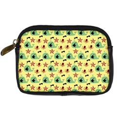 Yellow Sea Whales Digital Camera Cases by snowwhitegirl