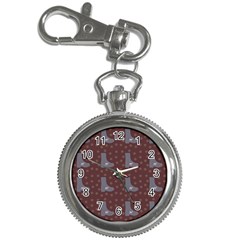 Deer Boots Brown Key Chain Watches by snowwhitegirl