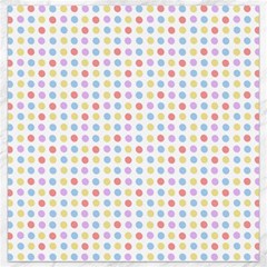 Blue Pink Yellow Eggs On White Canvas 16  X 16   by snowwhitegirl