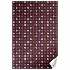 Grey Pink Lilac Brown Eggs On Brown Canvas 24  X 36  by snowwhitegirl