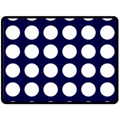 Big Dot Blue Fleece Blanket (large)  by snowwhitegirl