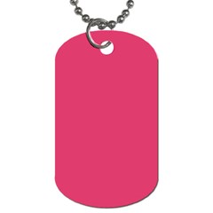 Rosey Day Dog Tag (two Sides) by snowwhitegirl