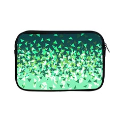 Green Disintegrate Apple Ipad Mini Zipper Cases by jumpercat