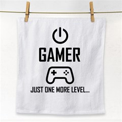 Gamer Face Towel by Valentinaart