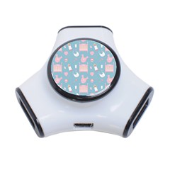Baby Pattern 3-port Usb Hub by snowwhitegirl