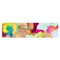 Art Detail Abstract Painting Wax Satin Scarf (oblong) by Nexatart