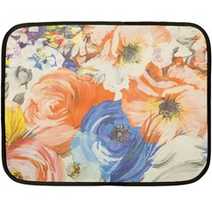 Texture Fabric Textile Detail Double Sided Fleece Blanket (mini)  by Nexatart
