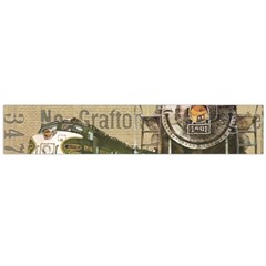 Train Vintage Tracks Travel Old Large Flano Scarf  by Nexatart