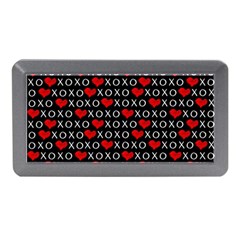 Xoxo Valentines Day Pattern Memory Card Reader (mini) by Valentinaart