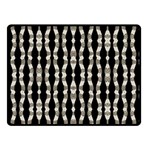 Wavy Stripes Pattern Double Sided Fleece Blanket (Small)  45 x34  Blanket Back