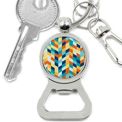 Geometric Retro Wallpaper Button Necklaces by Nexatart