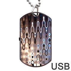 Wallpaper Steel Industry Dog Tag Usb Flash (two Sides) by Nexatart