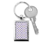 Decorative Ornate Pattern Key Chains (Rectangle)  Front