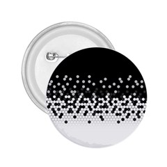 Flat Tech Camouflage Black And White 2 25  Buttons by jumpercat