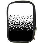 Flat Tech Camouflage White And Black Compact Camera Cases Front
