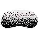 Flat Tech Camouflage White And Black Sleeping Masks Front