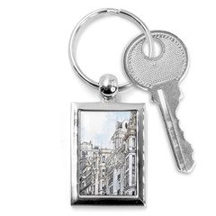 Architecture Building Design Key Chains (rectangle)  by Nexatart