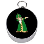  St. Patrick  Dabbing Silver Compasses Front