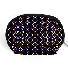Futuristic Geometric Pattern Accessory Pouches (medium)  by dflcprints