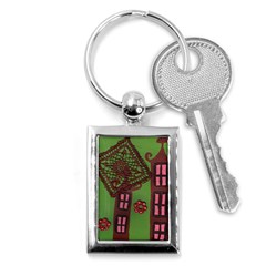 Kite In The Sky Key Chains (rectangle)  by snowwhitegirl
