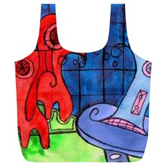 Hair Dryer Jelly Fish Full Print Recycle Bags (l)  by snowwhitegirl