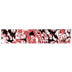 Textured Floral Collage Small Flano Scarf by dflcprints