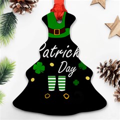 St Patricks Leprechaun Ornament (christmas Tree)  by Valentinaart