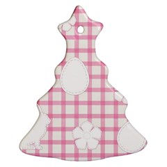 Easter Patches  Christmas Tree Ornament (two Sides) by Valentinaart