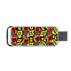 Pattern-3 Portable Usb Flash (two Sides) by ArtworkByPatrick