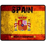Football World Cup Double Sided Fleece Blanket (Medium)  58.8 x47.4  Blanket Back