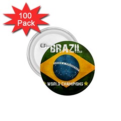 Football World Cup 1 75  Buttons (100 Pack)  by Valentinaart