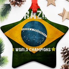Football World Cup Star Ornament (two Sides) by Valentinaart
