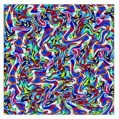 Pattern-10 Large Satin Scarf (square) by ArtworkByPatrick