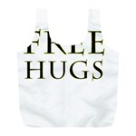 Freehugs Full Print Recycle Bags (L)  Front