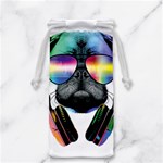 Dj Pug Cool Dog Jewelry Bag Front