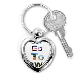 Hawaii Key Chains (heart)  by Howtobead